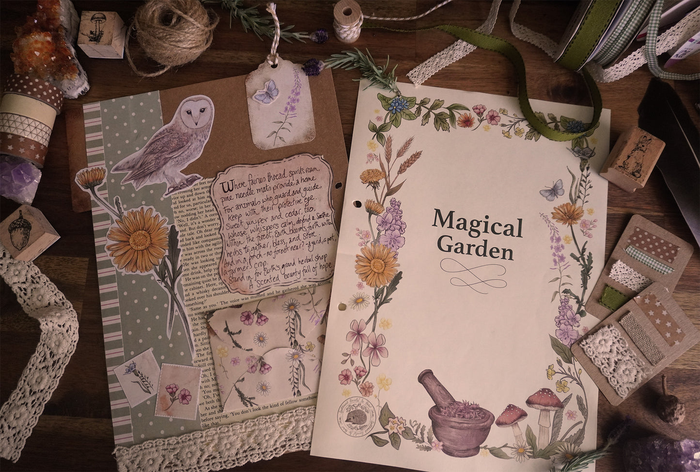 Magical Garden Grimoire Collection - PRINTABLE DOWNLOAD