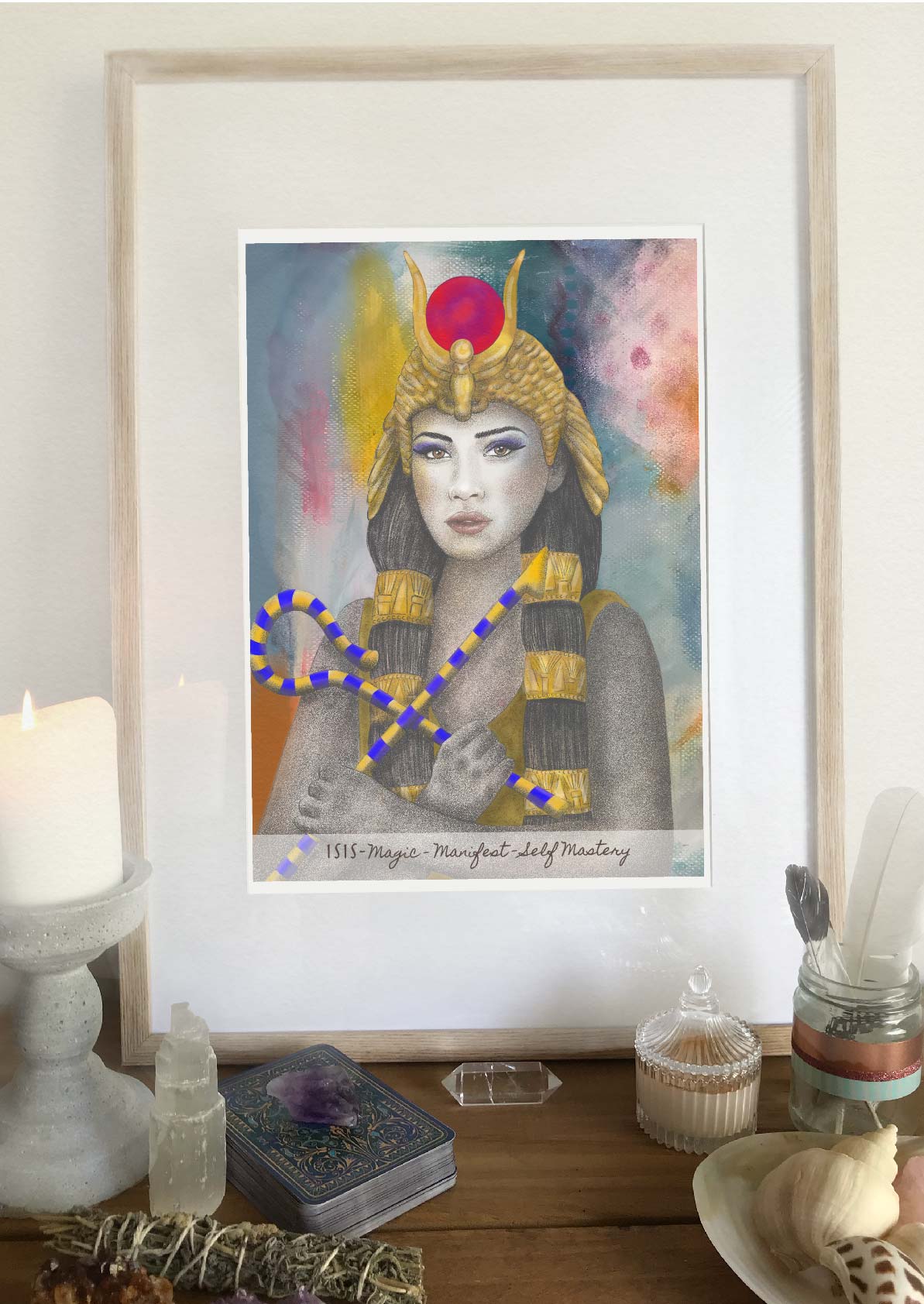 Isis Goddess Print