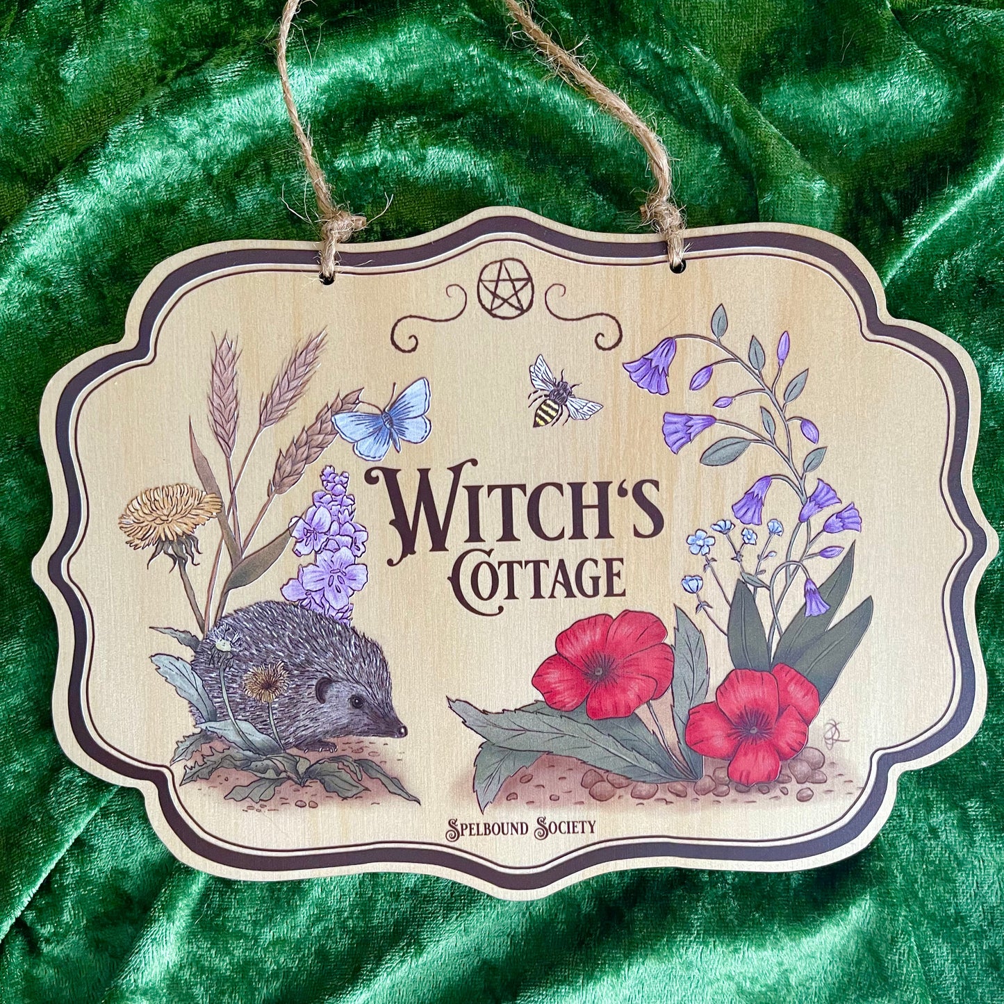 Witch's Cottage Wall Hanging