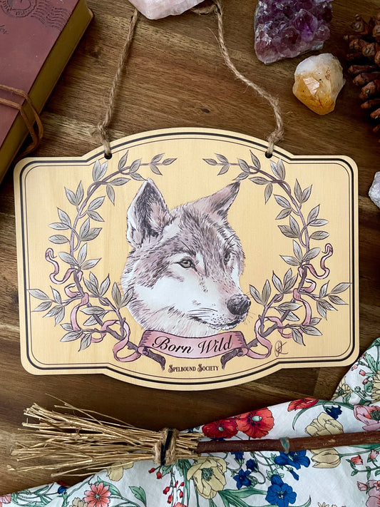Wolf Wall Hanging